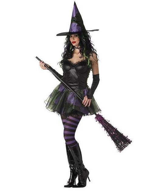 Wicked Witch of the West Rebel Toons Adult Costume hat black