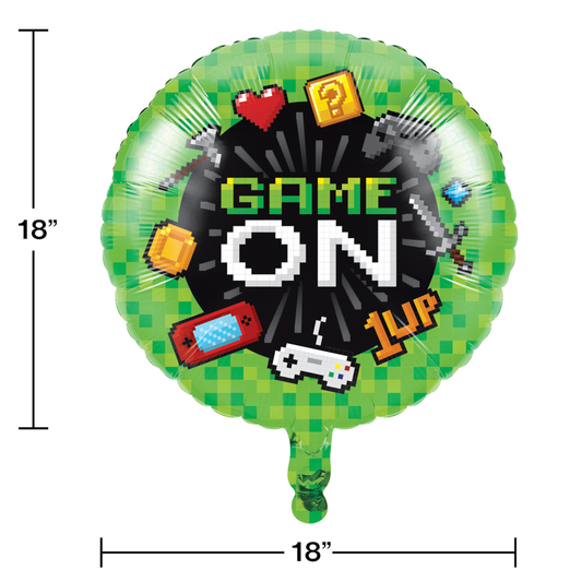 Gaming party Balloon 18"