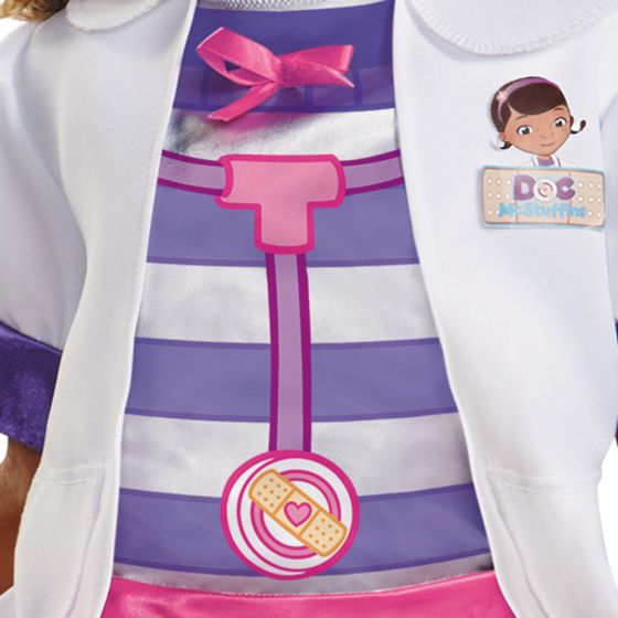 Disney Doc McStuffins Tutu Dress Deluxe Toddler Child Costume