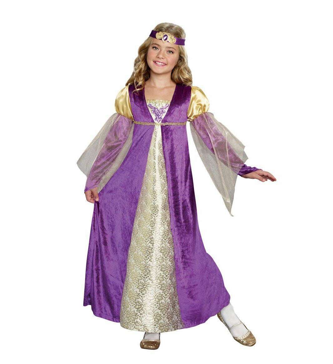 Royal Princess Medieval Renaissance Girls Costume