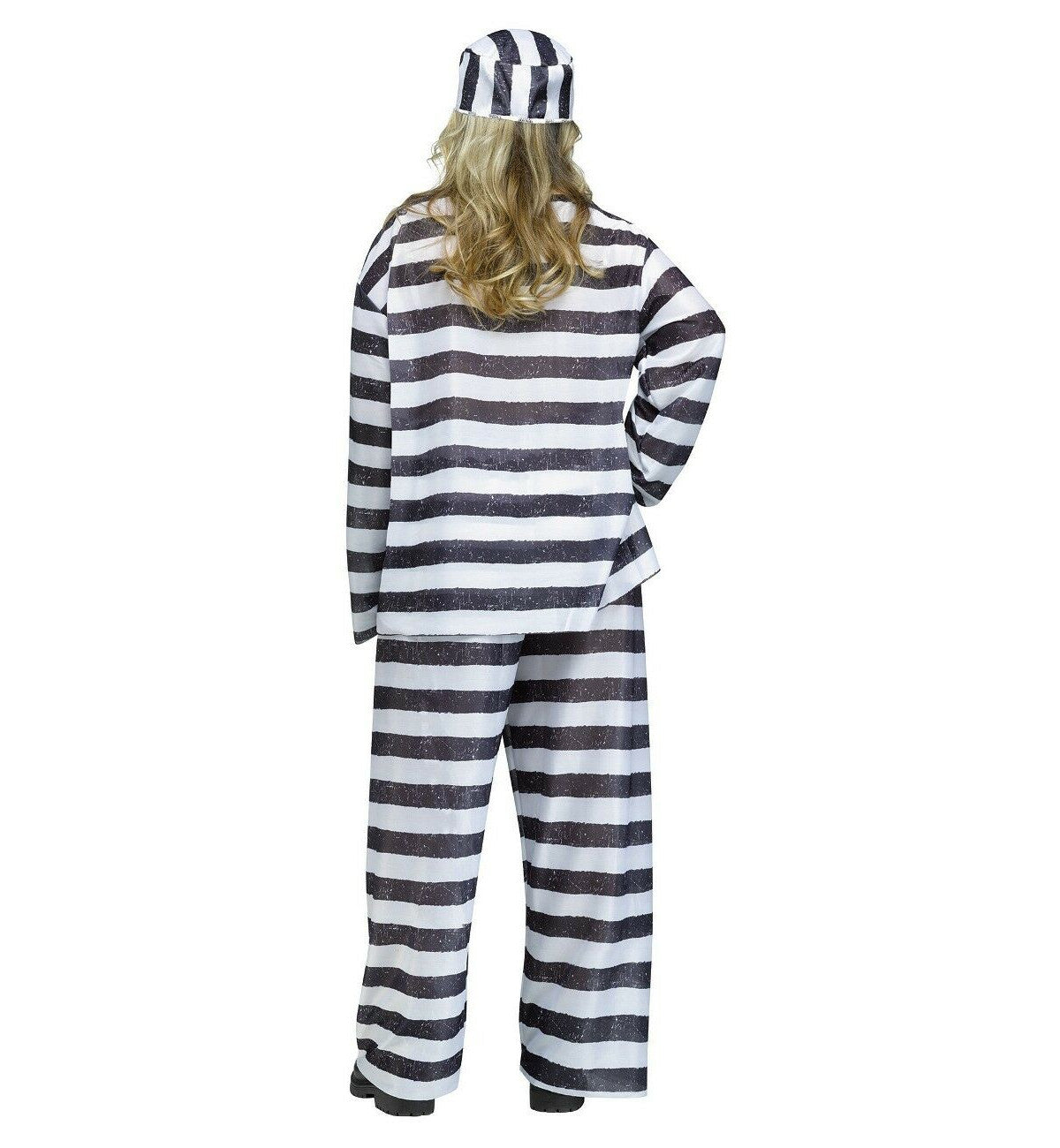 Jailhouse Honey Inmate Convict Prisoner Plus Size Adult Costume