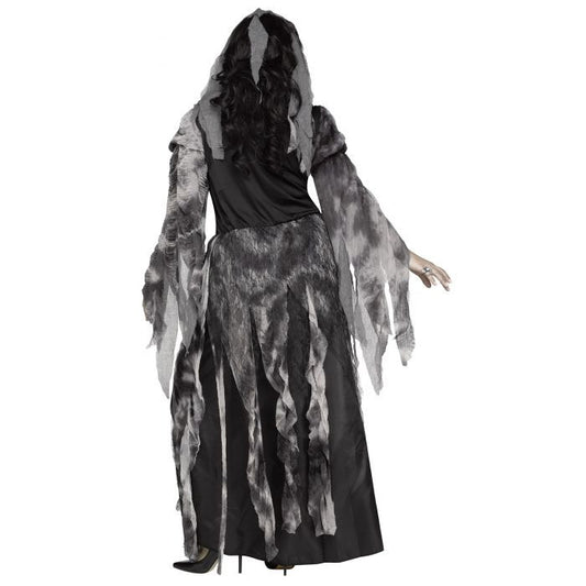 Cemetery Bride Plus size Women Costume Gown Veil