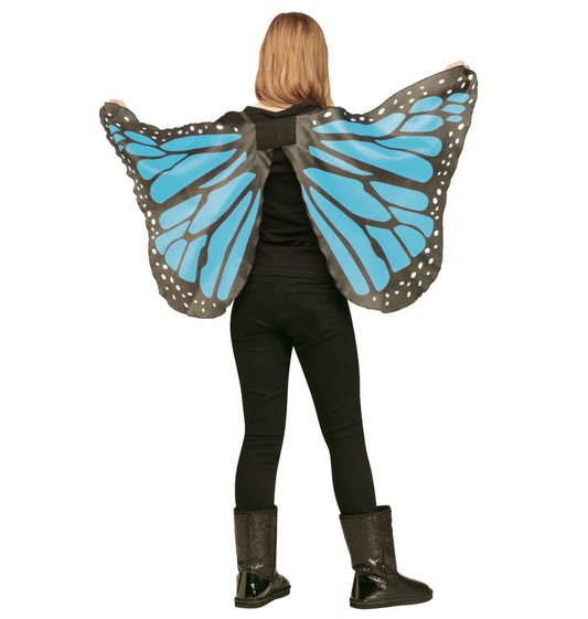 Butterfly Wings Soft Silky Fabric Child Costume Accessory