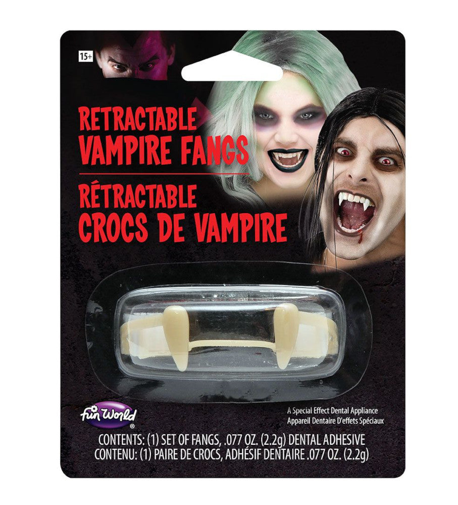 Retractable Vampire Fangs Teeth Costume Accessory – KB Party World