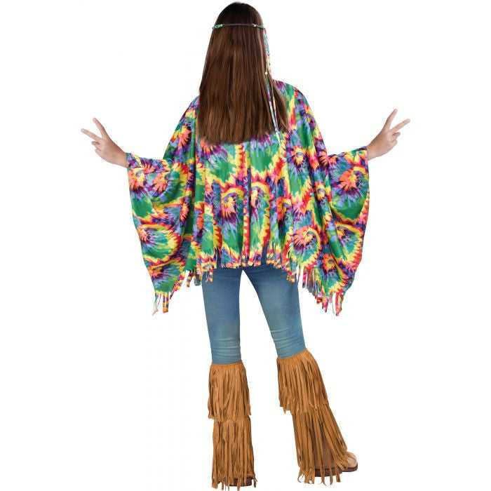 Hippie Poncho Child Poncho Head Tie