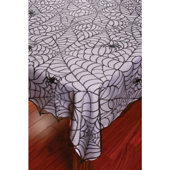 Lace Tablecloth 60" x 84" Spider Web