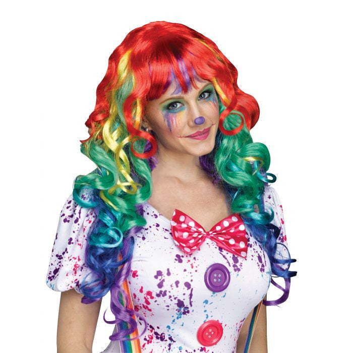 Rainbow Curls Wig