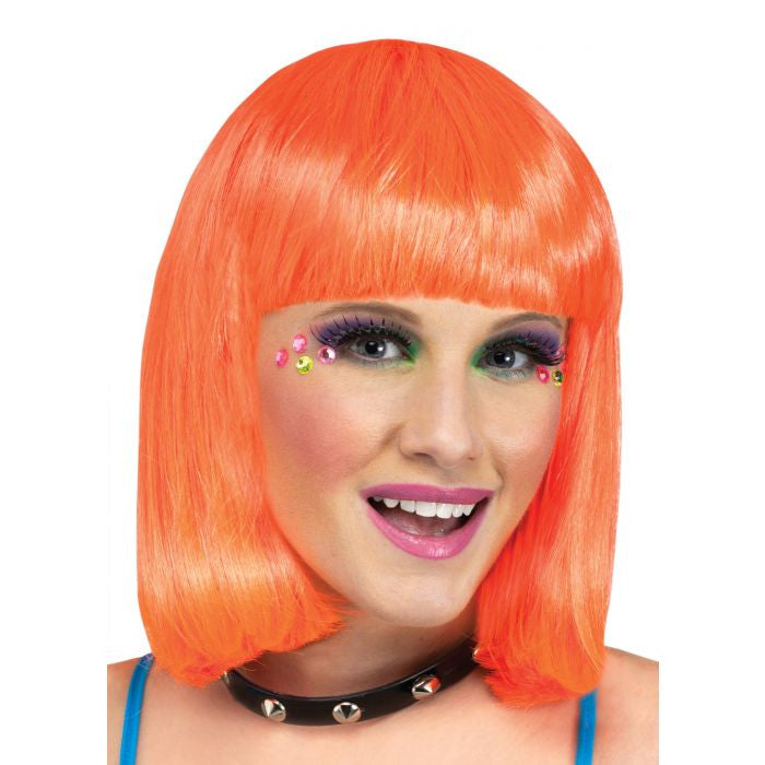 Sherbert Bob Adult Wig salmon