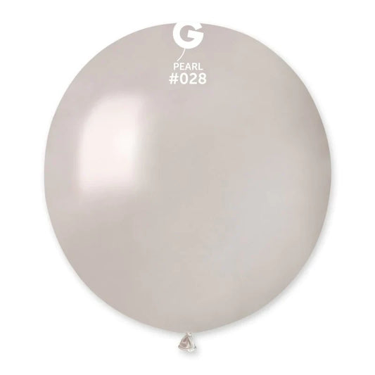 19" Metallic Color Latex Balloon, 1 Count