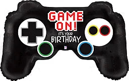 balloon foil birthday game controller