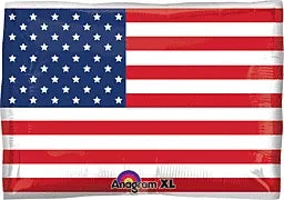 balloon foil flag usa