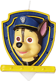 party supplies PAW PATROL - BDAY CANDLE