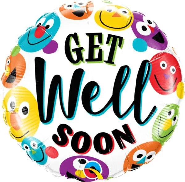 balloon foil get well