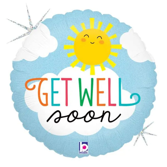 balloon foil get well