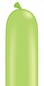 balloon latex twisting lime green
