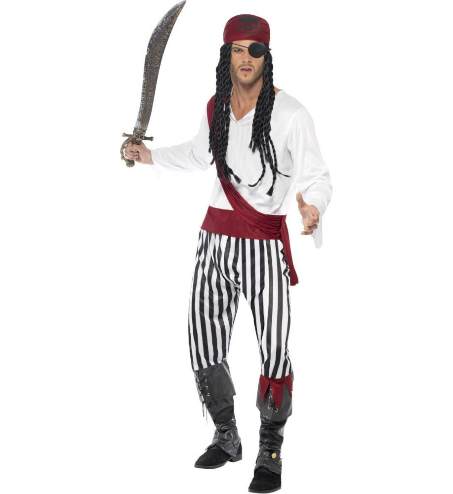 Adult Pirate Shirt Halloween Costume