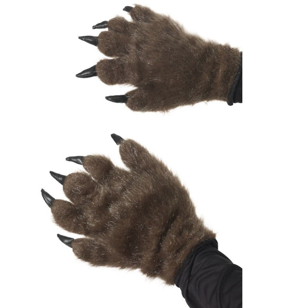 Hairy Monster Werewolf Wolf Hands Adult Costume Accessory A pair of monster hands