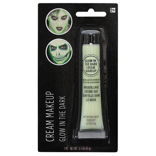 Glow-In-The-Dark Cream Makeup